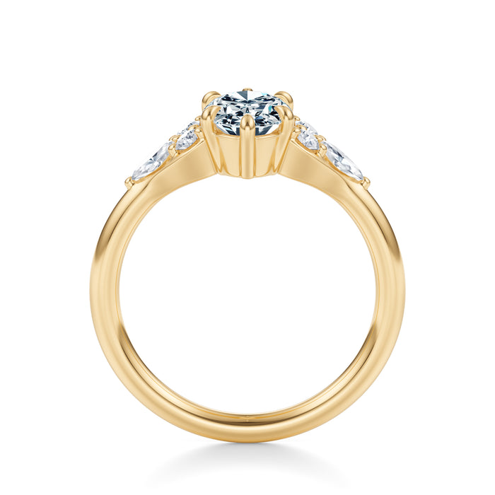 Whitehall 2.50ct Lab Oval Cut Diamond Engagement Ring