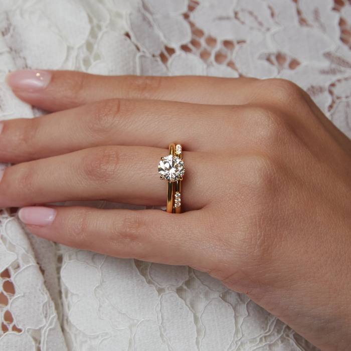 Baxter 1.50ct Round Cut Diamond Solitaire Engagement Ring