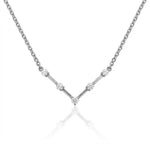 Diamond V Necklace