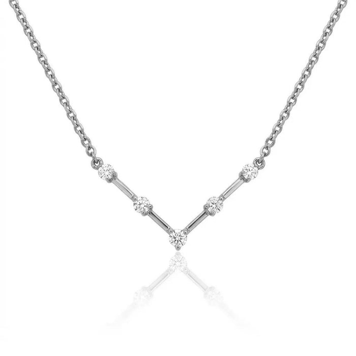 Diamond V Necklace