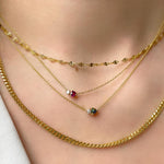 Ruby & Diamond Necklace