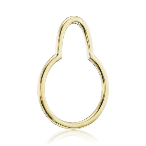14K YELLOW GOLD NIPPLE RING BY LORRAINE WEST JEWELRY.

**THIS IS A SAMPLE PIECE IN BRASS- WILL BE MADE-TO-ORDER IN 14K YELLOW GOLD.

*20% OF PROCEEDS FROM THE NIPPLE COLLECTION WILL BE CONTINUOUSLY DONATED TO LIVING BEYOND BREAST CANCER, AN ORGANIZATI