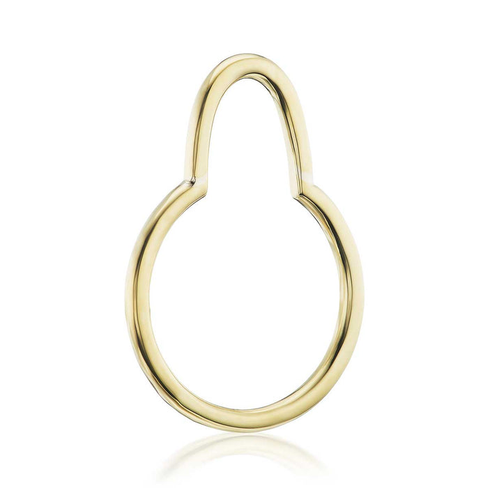 14K YELLOW GOLD NIPPLE RING BY LORRAINE WEST JEWELRY.

**THIS IS A SAMPLE PIECE IN BRASS- WILL BE MADE-TO-ORDER IN 14K YELLOW GOLD.

*20% OF PROCEEDS FROM THE NIPPLE COLLECTION WILL BE CONTINUOUSLY DONATED TO LIVING BEYOND BREAST CANCER, AN ORGANIZATI