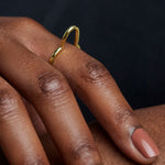 14K YELLOW GOLD NIPPLE RING BY LORRAINE WEST JEWELRY.

**THIS IS A SAMPLE PIECE IN BRASS- WILL BE MADE-TO-ORDER IN 14K YELLOW GOLD.

*20% OF PROCEEDS FROM THE NIPPLE COLLECTION WILL BE CONTINUOUSLY DONATED TO LIVING BEYOND BREAST CANCER, AN ORGANIZATI