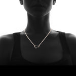 Gold Square Link Chain