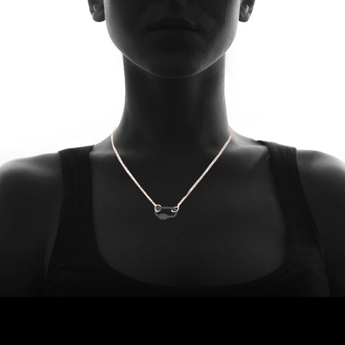 Gold Square Link Chain Image 2