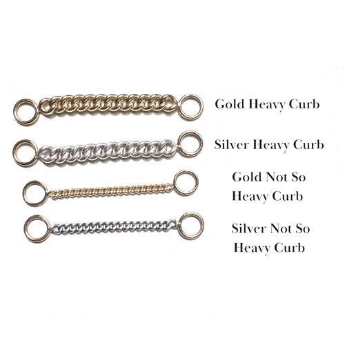 Gold Heavy Curb Chain Ring Image 2