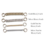 Silver Not So Heavy Curb Size Ring Chain (XS)