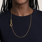 Yellow Gold True Lover's Knot Lock
