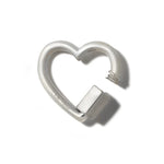 Heart Lock in Silver