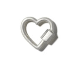 Heart Lock in Silver