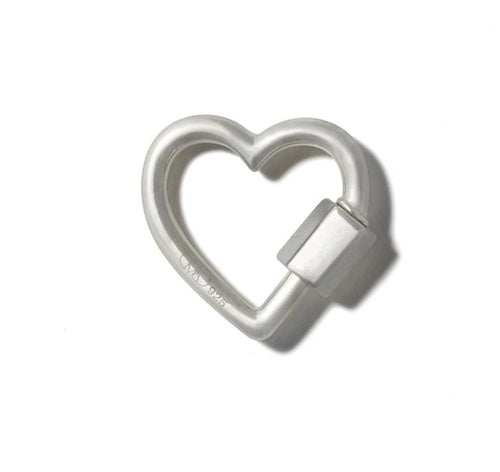 Heart Lock in Silver