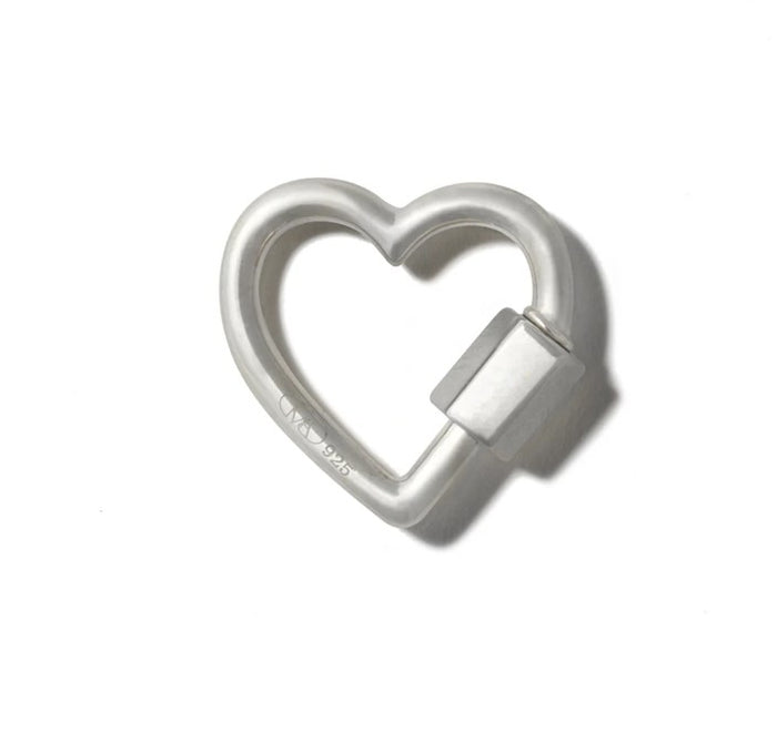 Heart Lock in Silver