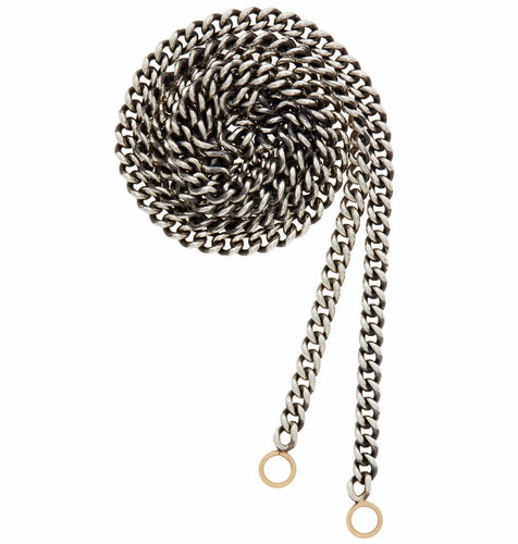 Silver Heavy Curb Chain
