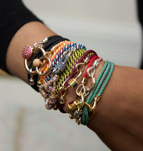 Creamsicle String Bracelet Image 2