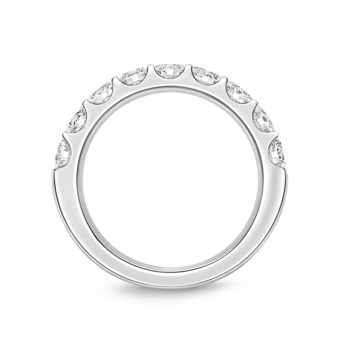 1.52tcw Watts Half Diamond Eternity Band