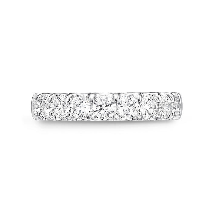 1.52tcw Watts Half Diamond Eternity Band