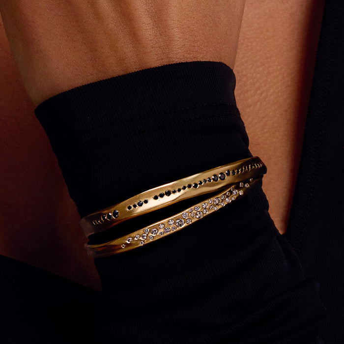 Champagne Diamond Baby Malak Thin Cuff