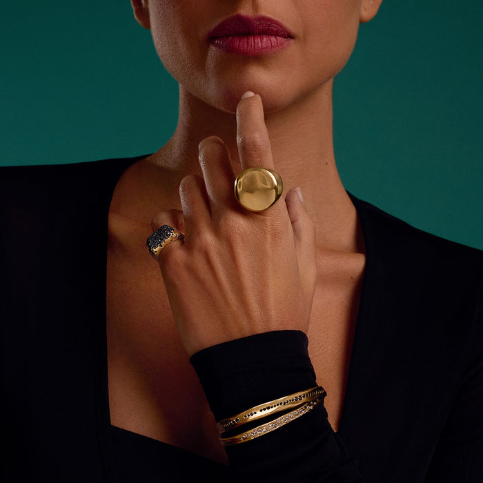 Champagne Diamond Baby Malak Thin Cuff