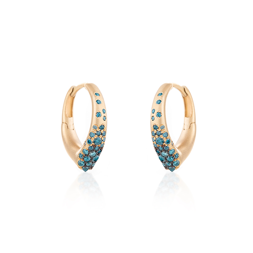 Diamond The Arch Power Mini Hoop Earrings