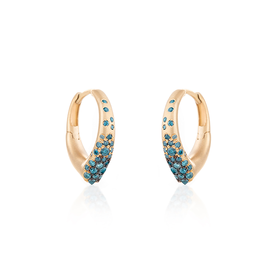 Diamond The Arch Power Mini Hoop Earrings