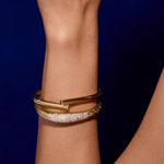 Solitaire Diamond Oera Bangle Bracelet