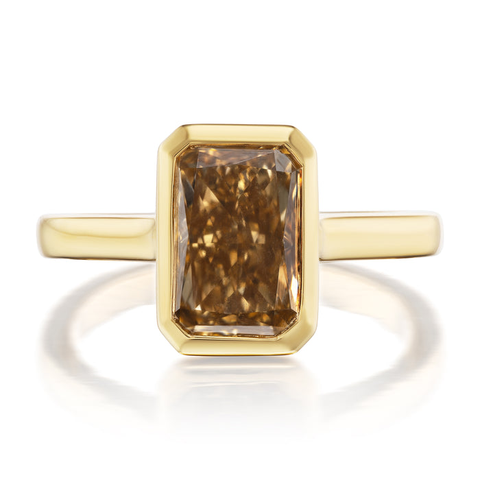 3.00ct Fancy Brown Diamond Engagement Ring