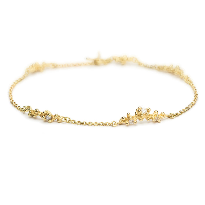 Granulated Diamond Bracelet
