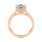 Madison Pavé Engagement Ring Setting