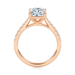 Madison Pavé Engagement Ring Setting
