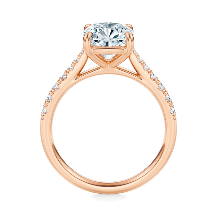 Madison Pavé Engagement Ring Setting