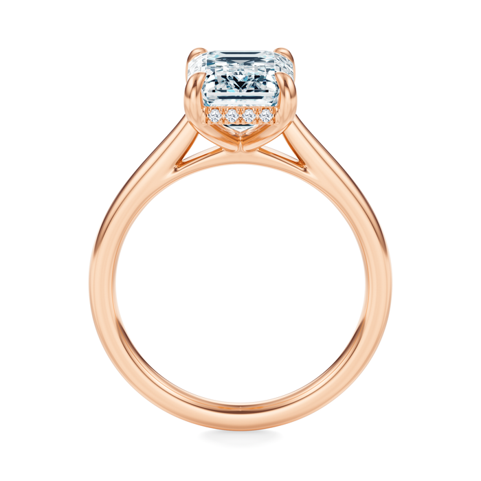 Madison Hidden Halo Engagement Ring Setting