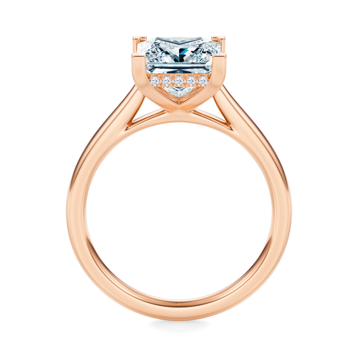 Madison Hidden Halo Engagement Ring Setting