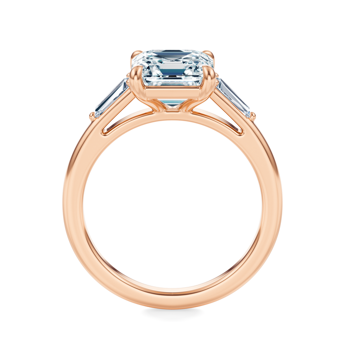 Vesey 3-Stone Engagement Ring Setting