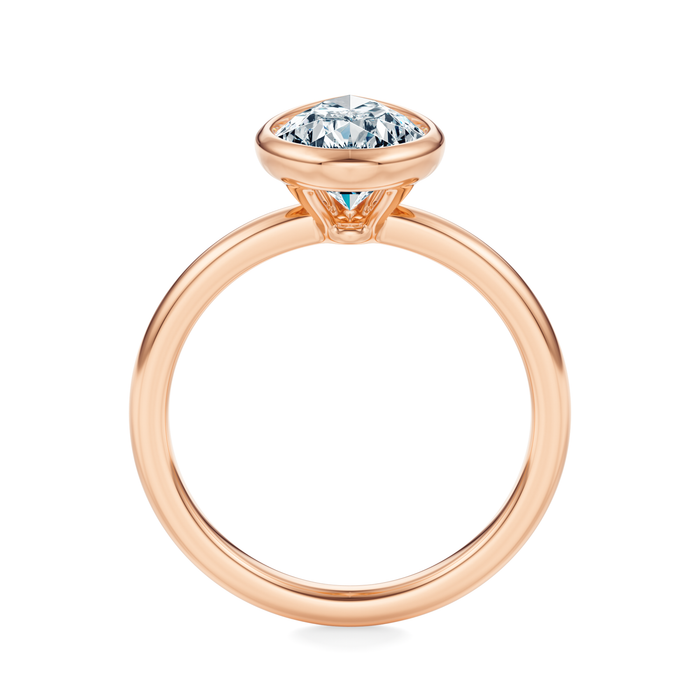 Madison Pavé Engagement Ring Setting