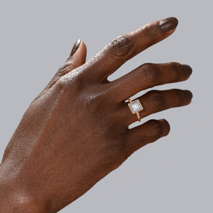 Madison Pavé Engagement Ring Setting