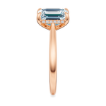 Madison Hidden Halo Engagement Ring Setting