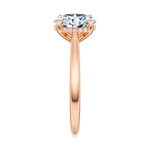 Madison Hidden Halo Engagement Ring Setting