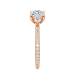 Petite Elizabeth Pavé Engagement Ring Setting