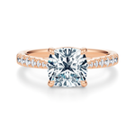 Madison Pavé Engagement Ring Setting