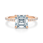 Baxter Full Pavé Engagement Ring Setting
