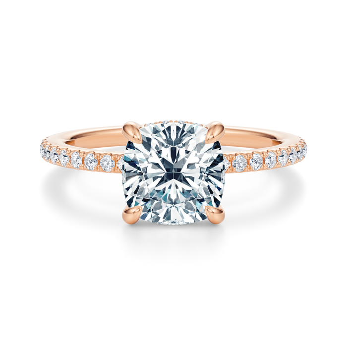 Baxter Full Pavé Engagement Ring Setting