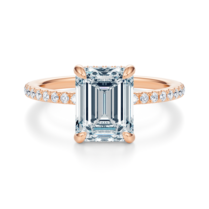 Baxter Full Pavé Engagement Ring Setting