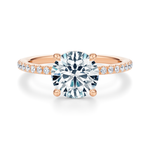 Baxter Full Pavé Engagement Ring Setting