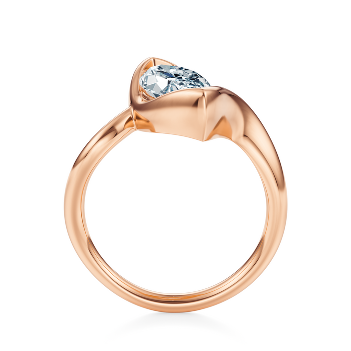 Canal Engagement Ring Setting