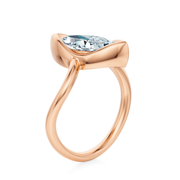 Canal Engagement Ring Setting