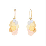 Rainbow Petals Drop Earrings