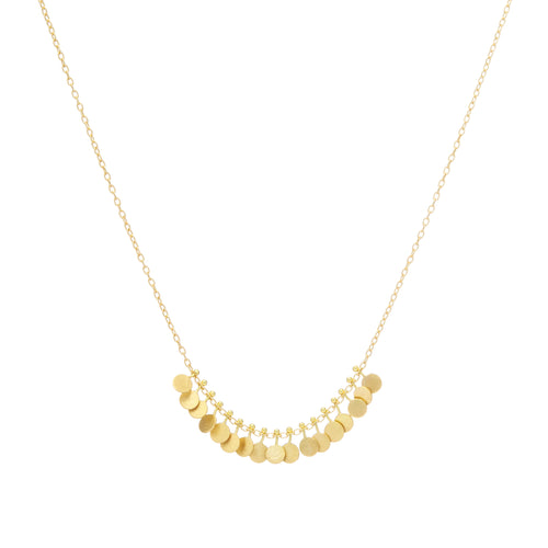 Mini Dots Arc Necklace