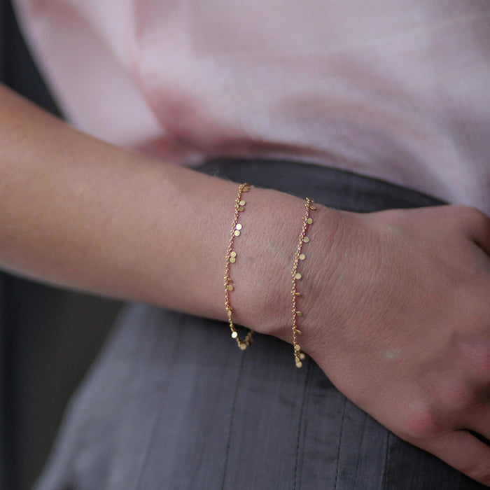 Tiny Double Dots Bracelet