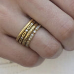 Cadie Diamond Wedding Band